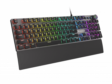 [OUTLET] GAMING KEYBOARD GENESIS THOR 401 RGB US LAYOUT BACKLIGHT MECHANICAL BROWN SWITCH SOFTWARE (POST-TEST-1
