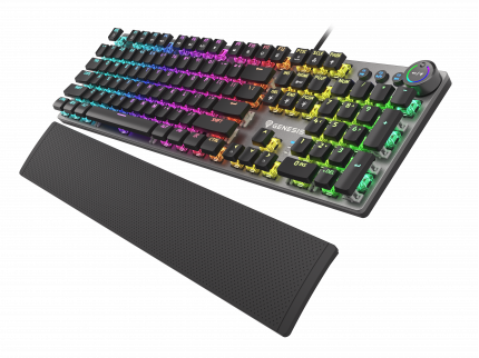 [OUTLET] GAMING KEYBOARD GENESIS THOR 401 RGB US LAYOUT BACKLIGHT MECHANICAL BROWN SWITCH SOFTWARE (POST-TEST-5
