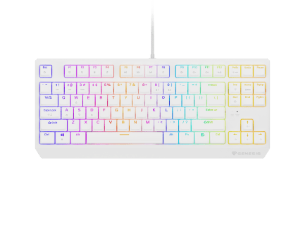 Genesis Thor 230 TKL WHITE (OUTEMU RED)