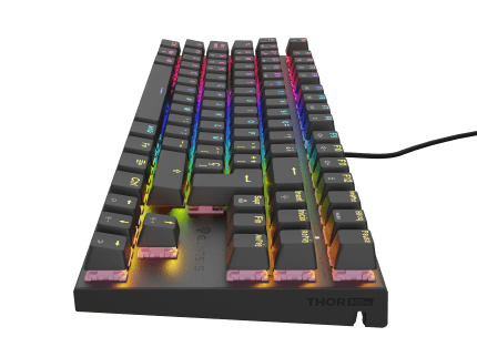 Genesis Thor 303 TKL ES Black (Outemu Peach Silent)