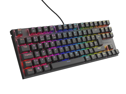 Genesis Thor 303 TKL DE Black (Outemu Peach Silent)