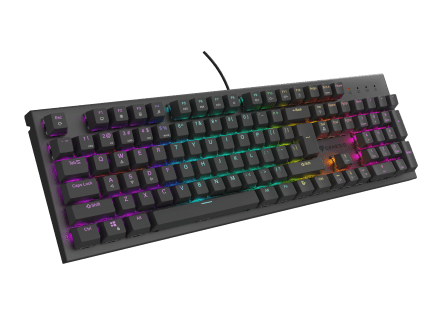Genesis GAMING KEYBOARD GENESIS THOR 303 US LAYOUT RGB BACKLIGHT BROWN SWITCH HOT SWAP