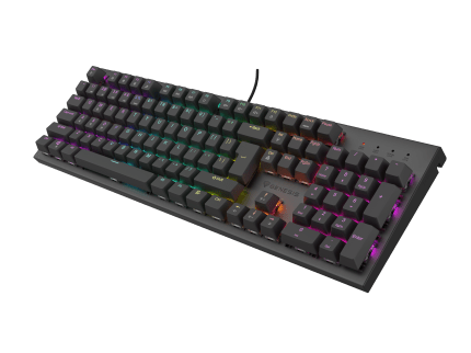 Genesis GAMING KEYBOARD GENESIS THOR 303 US LAYOUT RGB BACKLIGHT BROWN SWITCH HOT SWAP