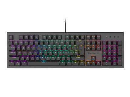 Genesis GAMING KEYBOARD GENESIS THOR 303 US LAYOUT RGB BACKLIGHT BROWN SWITCH HOT SWAP