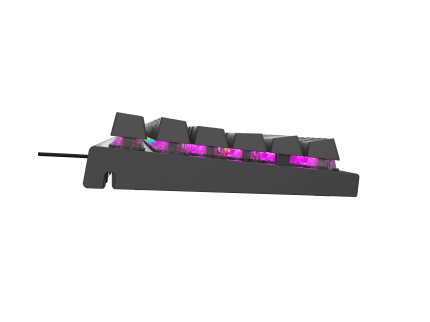Genesis GAMING KEYBOARD GENESIS THOR 303 DE LAYOUT RGB BACKLIGHT BROWN SWITCH HOT SWAP DE Black (Outemu Brown)