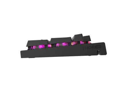 Genesis GAMING KEYBOARD GENESIS THOR 303 DE LAYOUT RGB BACKLIGHT BROWN SWITCH HOT SWAP DE Black (Outemu Brown)