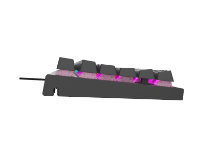 Genesis GAMING KEYBOARD GENESIS THOR 303 DE LAYOUT RGB BACKLIGHT SILENT SWITCH HOT SWAP DE Black (Outemu Peach Silent)