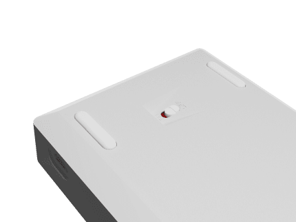 Genesis GAMING KEYBOARD GENESIS THOR 660 G2 US WHITE WIRELESS RGB MECHANICAL GATERON RED WHITE (GATERON RED)