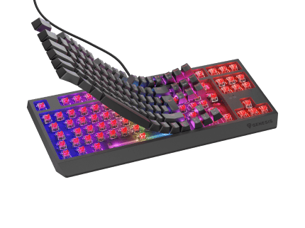 Genesis Thor 230 TKL DE Black (Outemu Red)
