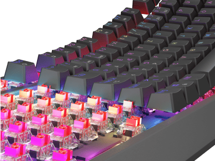 Genesis Thor 230 TKL DE Black (Outemu Red)