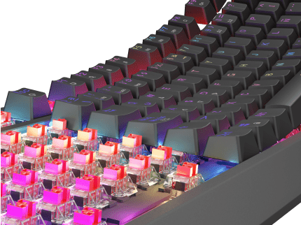 Genesis Thor 230 TKL ES Black (Outemu Red)