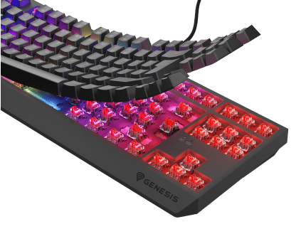 Genesis Thor 230 TKL ES Black (Outemu Red)