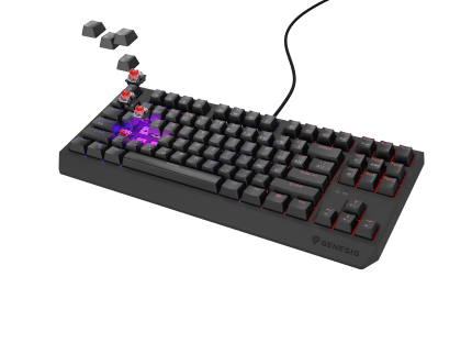 Genesis Thor 230 TKL CZ/SK Black (Outemu Red)