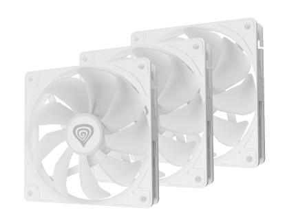Genesis Oxal 120 ARGB 3-pack WHITE