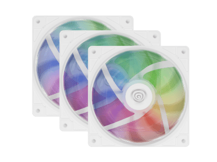 Genesis Oxal 120 ARGB 3-pack WHITE