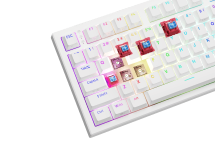 Genesis Thor 404 75% White (GENESIS GenX Stratos silent)