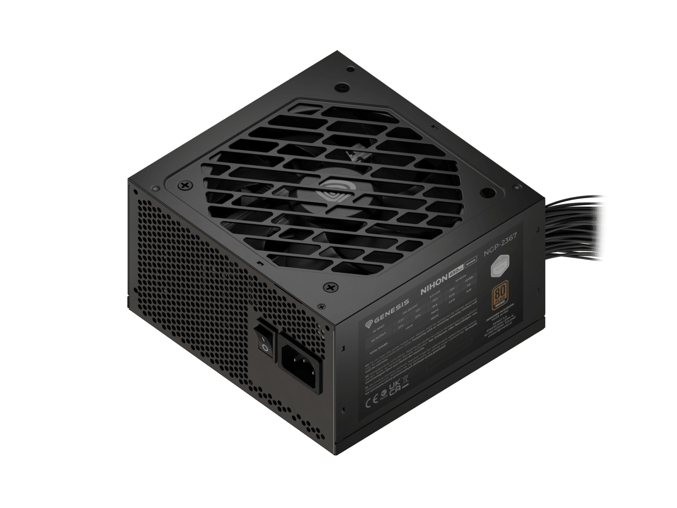 Genesis Nihon 650NM 650W - Black - 80 Bronze
