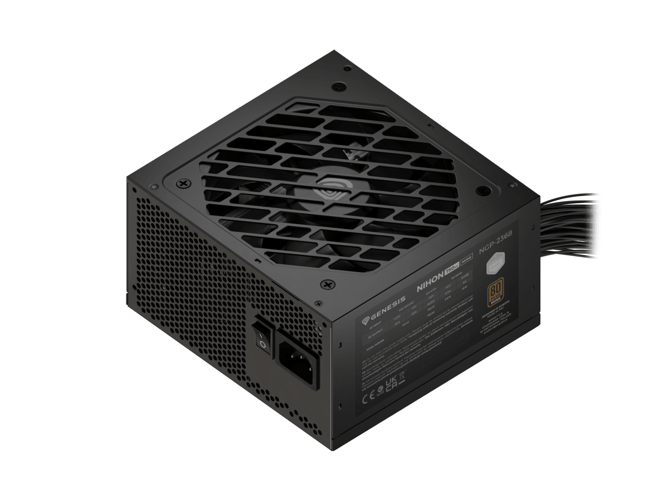 Genesis Nihon 750NM 750W - Black - 80 Bronze