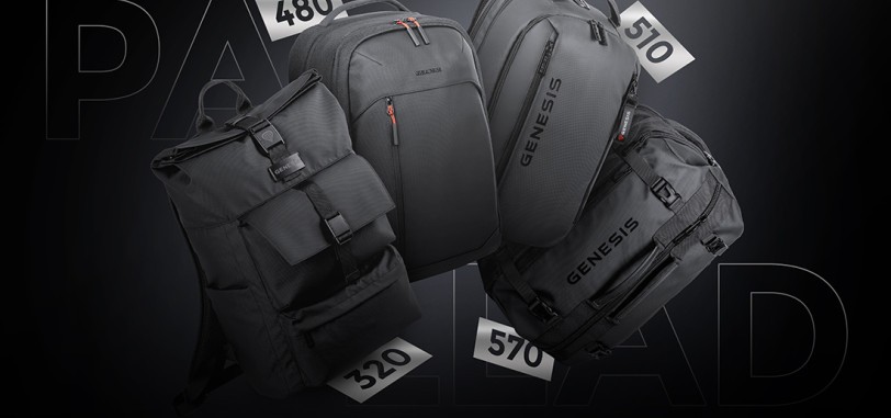 GENESIS Palladium - backpacks ready for any scenario